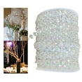 thumbnail image 3 of 1 Crystal Bead Garland Strands Decoraciones para 50 pies 14 mm Beads Cadena Guirnaldas para luces navideñas Candelabros Brillando Yotijar Guirnalda de cuentas, 3 of 10