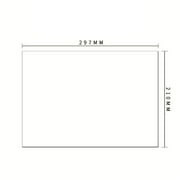 Fridge Magnetic Weekly & Monthly Planner Whiteboard Dry Erase Magnet Memo Board Calendar Flexible Daily Message Drawing Board A4