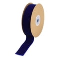 thumbnail image 4 of jifeng Velvet Ribbon DIY Florist Ribbon for Gift Wrapping Craft Projects Bow Making Blue, 4 of 9