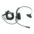 thumbnail image 2 of Casque de Téléphone RJ9, Bruit Annulant Fil de Ressort Clair Appel Filaire Casque d'Affaires Bandeau Rétractable avec Micro pour Centre d'Appel pour le Bureau, 2 of 8