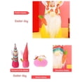 thumbnail image 3 of Muñeco de Pascua sin rostro, conejito con orejas, gnomo, lindo conejo elfo para adornos del hogar, decoración de fiesta, accesorios, regalo para niños, 3 of 7