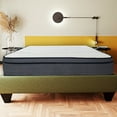 thumbnail image 4 of Elite Luxe 14" White Navy Hybrid Mattress KG Plush Foam Pocket Coil & Polyester, 4 of 13