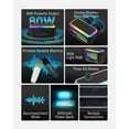 thumbnail image 3 of BlitzWolf Karaoke Machine with 2 Wireless Micphone, Outdoor Portable Bluetooth Speaker, Home Party Singing Machine, 3 of 10