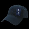 thumbnail image 1 of Decky 205-NVY Washed Cotton Polo Cap, Navy, 1 of 1