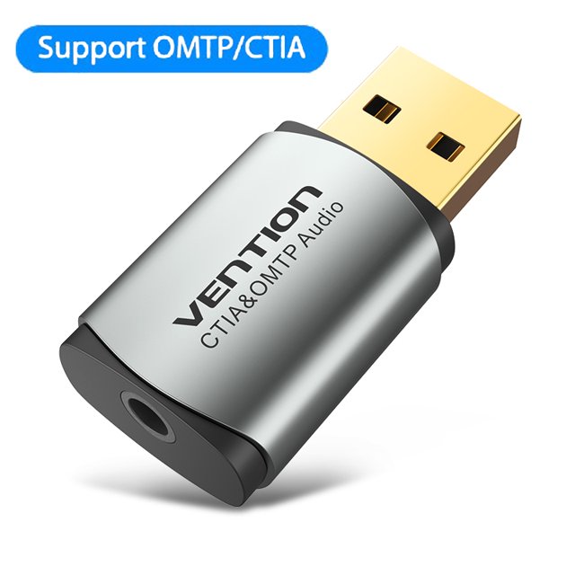 Sound Card USB Audio Interface External Sound card USB Adapter 3.5mm For Laptop Speaker PS4 Earphone USB Mic SoundCard CDLH0