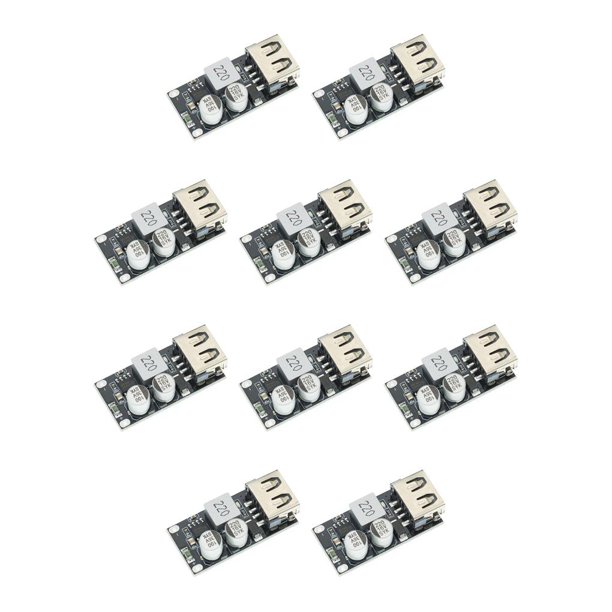 Methold Módulo reductor para teléfono móvil, placa de carga rápida ajustable automática, circuito regulador USB, accesorios electrónicos, 1 vía Type1 NO1