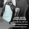 thumbnail image 6 of Bingfone Blue Bright Reusable Insulated Lunch Bag Cooler for Work School Picnic or Travel, 6 of 9