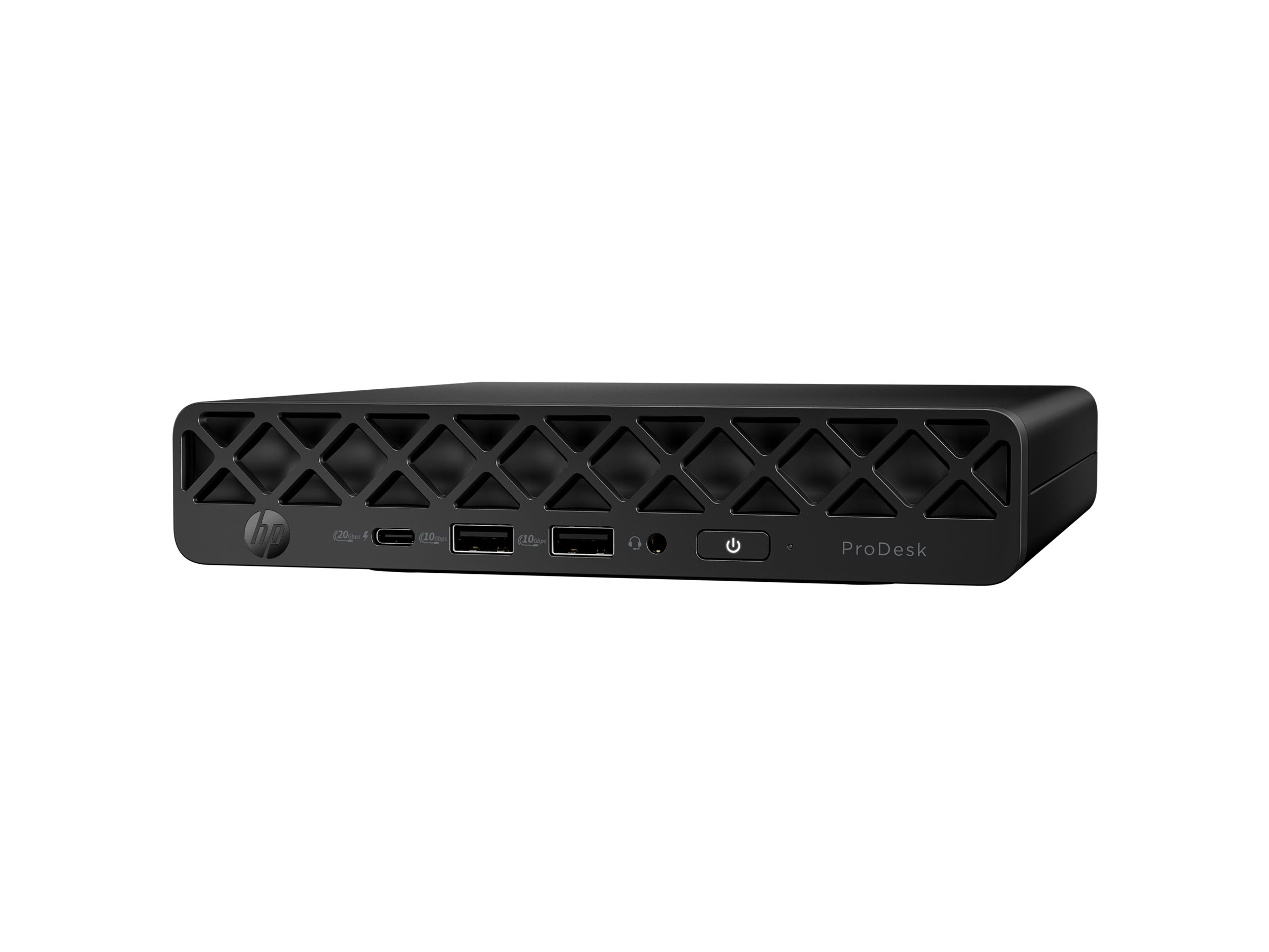 HP ProDesk 4 G1i Desktop Computer - Intel Core Ultra 7 265T - vPro Technology - 16 GB - 512 GB PCI Express NVMe SSD - Mini PC - Jack Black - Intel Q870 Chip - Windows 11 Pro - Intel DDR5 SDRAM - Wi...