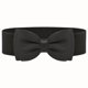 thumbnail image 5 of Candy Color Bowknot Wide Belts Classic Elastic Waistband跨境, 5 of 5