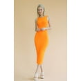 thumbnail image 6 of Ribbed Open Back Sleeveless Maxi Dress, 6 of 6