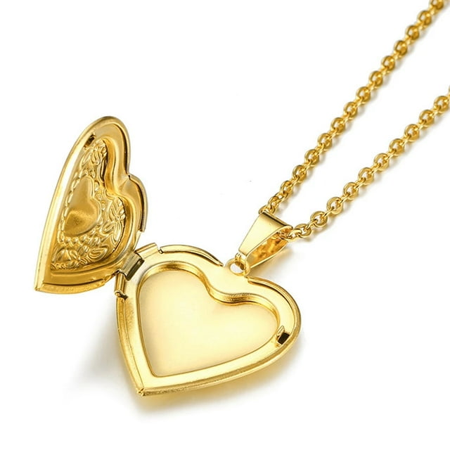 Collar Relicario Corazon Love Fotografia H&JESS Collar