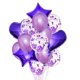 thumbnail image 4 of Bearachild 14 unidades/juego de globos de fiesta, vacaciones, bodas, cumpleaños, globos decorativos de papel de aluminio Type7 NO7 Bearachild HA000437-03B, 4 of 6
