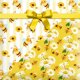 thumbnail image 3 of 12 Sheets Bee Wrapping Paper Set - Yellow Black Bee Honeycomb Pattern - Gift Wrapping Paper for Winter Baby Shower, Birthday Party Decorations - 4 Designs, 3 of 5