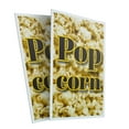 thumbnail image 4 of Popcorn 24" x 36" Double Sided A-Frame Sidewalk Sign, Includes 2 Plastic Inserts | Foldable Portable White Signicade Sandwich Board | Carnival Snacks, Freshly Made, Perfect for Events |, 4 of 6