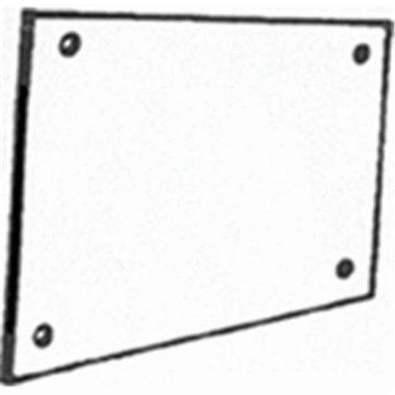 Air King SP2436W High Range Hood Backsplash, 24" x 36", White