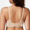 thumbnail image 3 of Gaukiv Womens Jelly Bras Wirefree Push Up Seamless Comfort Gel Strip Underband Breathable Fit Beige 38, 3 of 6