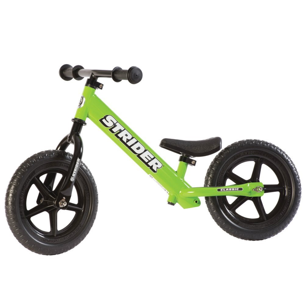 STRIDER 12 Classic Balance Bike, Green by Strider