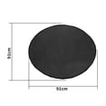 thumbnail image 2 of 36In/48In Mat for Fire- Fireproof & Waterproof Protection for Decks & Grills! 36In Black, 2 of 7