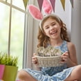 thumbnail image 5 of Decoraciones de Pascua, adornos de Pascua, regalos de Pascua, bolsa de regalo de Pascua, huevos de conejito, elementos de Pascua para niños, bolsa de dulces con cordón de lino, bolsa de tela para dulc, 5 of 5