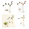 thumbnail image 2 of AOOOWER Wood Wall Decor,Rooted in Love Swing Sculpture Wall Art Decorative Wall Hangings Ornaments for Living Room Bedroom Decor, 2 of 13