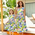 thumbnail image 5 of Delliss Mommy and Me Dresses Floral Printed Sleeveless Tank Maxi Dress for Mother and Daughter Summer Casual Sundress Beach Dress, 5 of 6