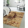 thumbnail image 3 of Unique Loom Saturn Collection Area Rug - Sky (9' x 12' Rectangle Multi/Cream), 3 of 11