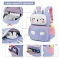 thumbnail image 3 of Forestfish Rabbit Cute Daycare Backpack, Mini Backpack for 2-4 Purple, 3 of 7