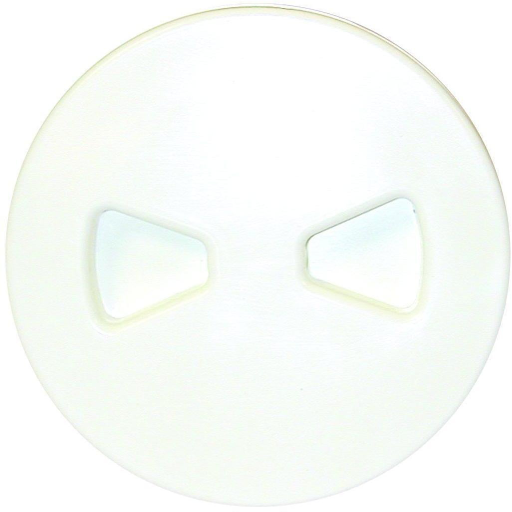 T-H Marine DPS-6-2 DP Sure-Seal Screw Out Deck Plate - Polar White
