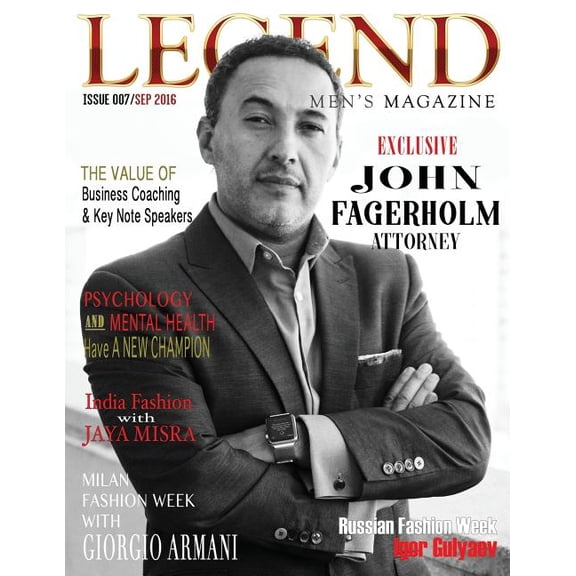 Legend Men's Magazine, (Paperback)