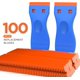 thumbnail image 2 of Plastic Razor Blades Scraper Tool - 2 Pack, No Scratch Car Window Glass Wood Sticker Removal, 2 of 5