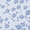 Blue Floral, variant on MNYC Women's Double Pocket Dome Backpack Leopard