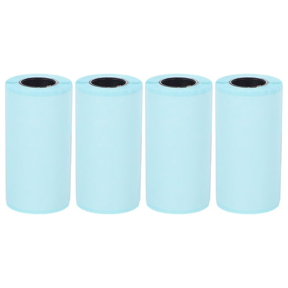 4 Rolls of Self Adhesive Thermal Printer Labels Name Tag Mini Printer Stickers