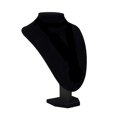 thumbnail image 1 of Jumpingount Soporte organizador de busto de joyería de maniquí para dormitorio de negocios de mujeres Ropa, zapatos y accesorios Miscelánea Negro 36x26cm, 1 of 1
