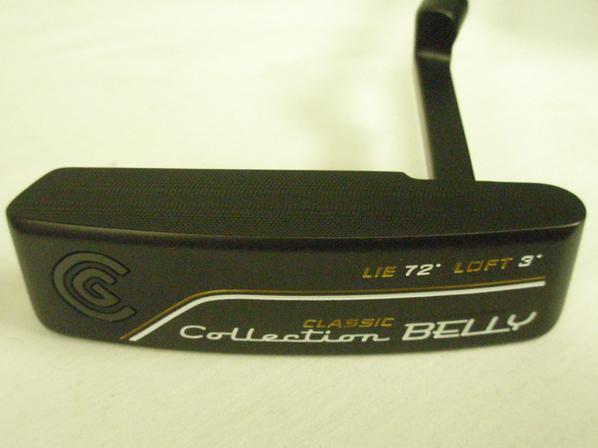 Cleveland Classic Collection Black Platinum Almost Belly Putter 39