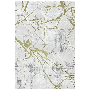 SAFAVIEH Amelia Pemala Abstract Area Rug, Grey/Green, 3' x 5'