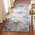 thumbnail image 2 of SAFAVIEH Journey Raschelle Oriental Machine Washable Runner Rug, Ivory/Pink, 2'2" x 9', 2 of 8