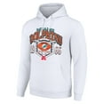 thumbnail image 2 of Men's Starter White Miami Dolphins 80s Retro Pullover Hoodie, 2 of 3