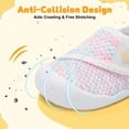 thumbnail image 4 of JOINFREE Baby First Walking Shoes for Boys Girls Infant Wide Barefoot Crib Shoe Lightweight, 4 of 7