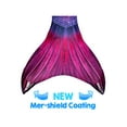 thumbnail image 5 of Sun Tail Mermaid Swim Set; Bali Blush Mermaid Tail + Purple Monofin for Swimming; size - Teen/Adult Large (JL), 5 of 7