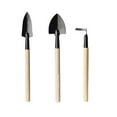 thumbnail image 2 of Mini Garden Tool Set for Succulents and Houseplants,3-Piece Small Gardening Tools with Wooden Handles includes Hand Shovel,Spade,and Rake for Indoor Potting-1Pack, 2 of 5