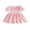 Pink, variant on BemeyourBBs Toddler Baby Girl Birthday Dress 1 2 3 4 5 Years Old Birthday Outfit Cute Goose Cake Short Sleeve Doll Collar A-line Dresses Spring Summer Smocked Dress Clothes
