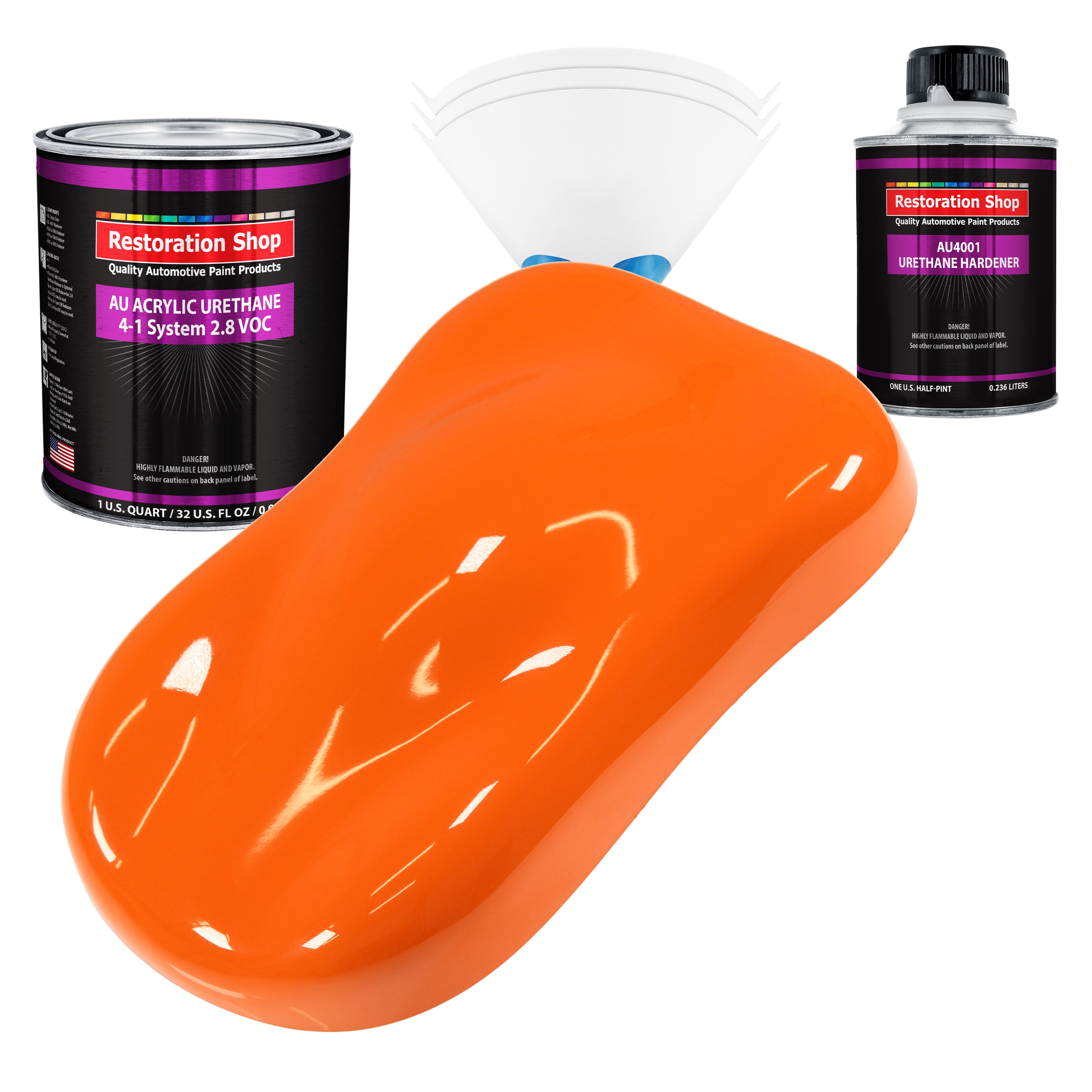 Restoration Shop Omaha Orange Acrylic Urethane Auto Paint Complete