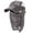 Gray, variant on Women's Sun Visor Detachable Flap Hats Foldable Baseball Cap Wide Brimmed