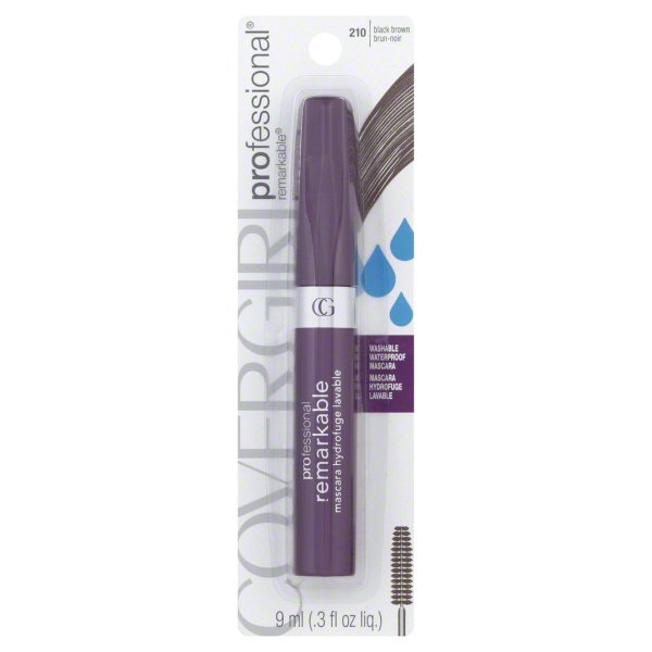 COVERGIRL Professional Remarkable Washable Waterproof Mascara Black