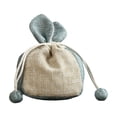 thumbnail image 2 of Bolsas de Pascua con cordón para dulces | Bolsas para golosinas navideñas para niños | Bolsas reutilizables para recuerdos de fiesta | Bolsas pequeñas para regalos en la búsqueda de huevos de Pascua, 2 of 6