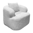 thumbnail image 2 of Sofa individual Comprimido Minimalista para Recamara, Sala u oficina 87 x 85 x 60 cm Satoru Blanco, 2 of 9