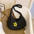 thumbnail image 1 of Bolso grande plisado con nubes, estilo coreano, bolso de mano con burbujas de gran capacidad, bolso cruzado informal para hombro y bola de masa, 1 of 6