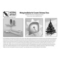 thumbnail image 2 of National Artcraft Lighting Kit for Large Ceramic Christmas Tree - Includes 6 ft cord and 40 Watt Tube Bulb - (1/Pack), 2 of 2