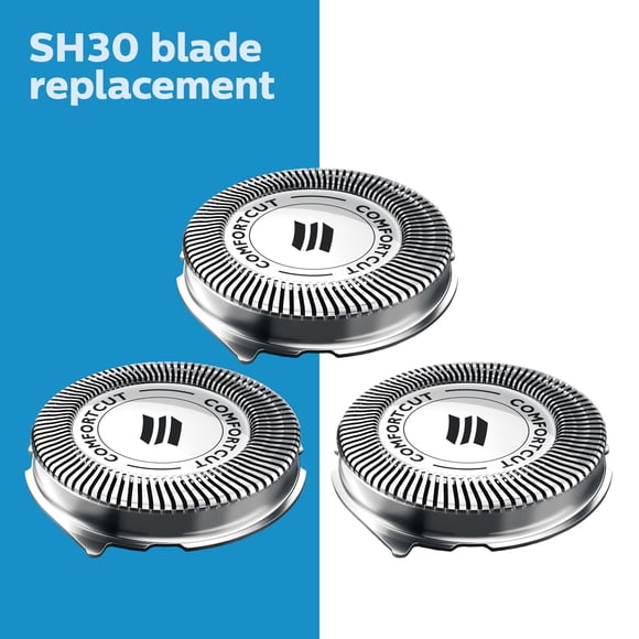 3Pcs SH30/50/52 Shaver Replacement Blade Heads for Philips Electric Shaver Series