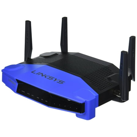 Linksys WRT1900AC Dual-Band  Wi-Fi Wireless Router with Gigabit & USB 3.0 Ports and eSATA, Smart Wi-Fi Enabled to Control Your Network from Anywhere